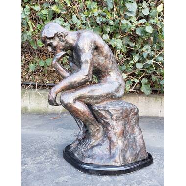 Design Toscano The Thinker Garden Statue & Reviews | Wayfair